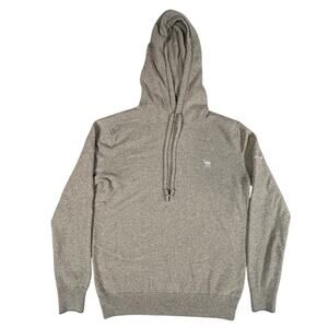 RLX Ralph Lauren Washable‎ Cashmere Hooded Sweater Mens Small Green Medinah Golf